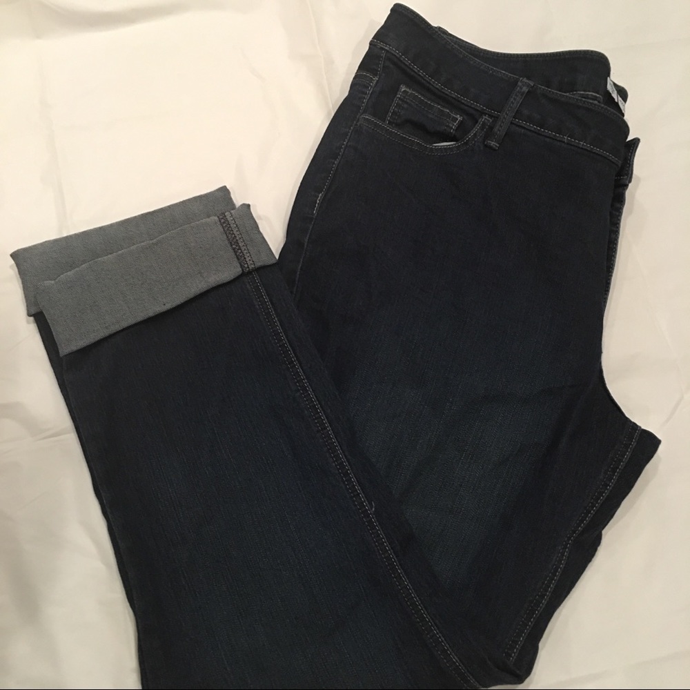 Lee Rider Skinny Capris - Size 16